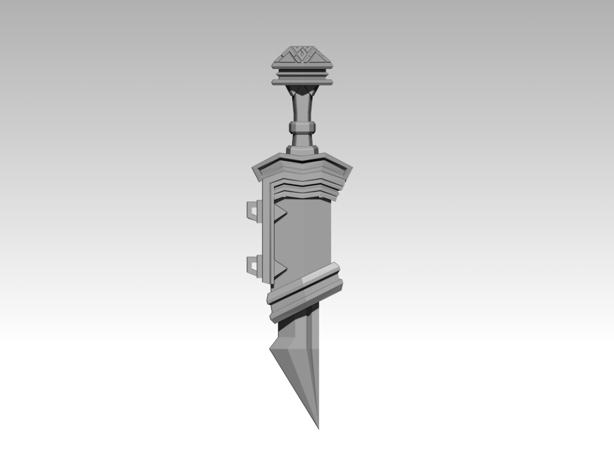 Zwergenschwert in Holster 2
